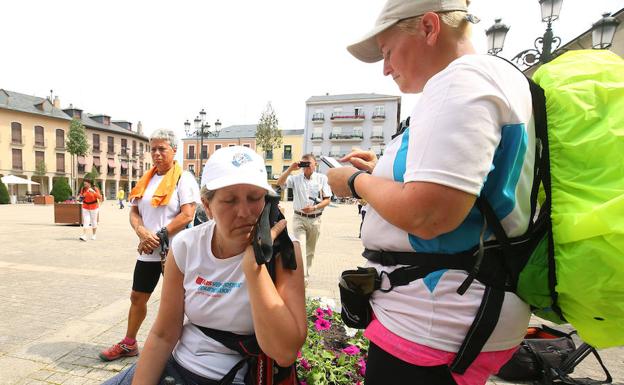 'Camina por la diabetes a Santiago' llega a Ponferrada con el deporte como bandera de los afectados