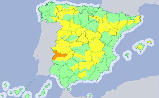 Tras el 'calor tropical', alerta amarilla y 'ola de calor'