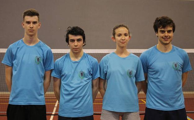 Tres leoneses disputarán el Nacional por autonomías de bádminton