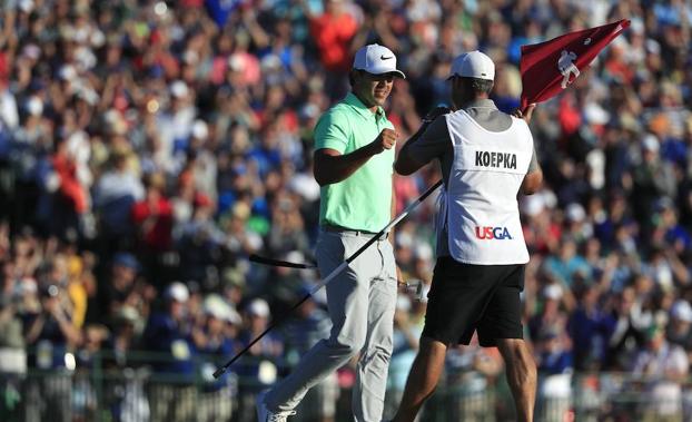 Koepka se une al club de los grandes