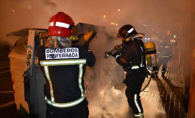 La plantilla de Bomberos de Ponferrada se amplía con la incorporación de tres nuevos efectivos