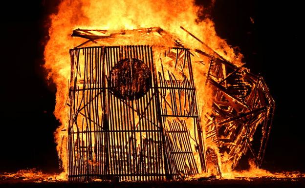 El presagio de la quema