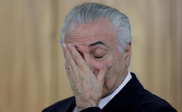 La Fiscalía brasileña denuncia a Temer por corrupción