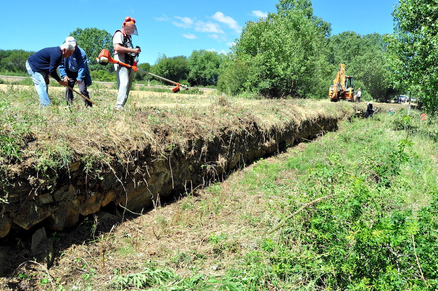 Descubren una calzada romana