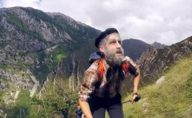 Un 'anciano' hace podio en una carrera de Picos de Europa