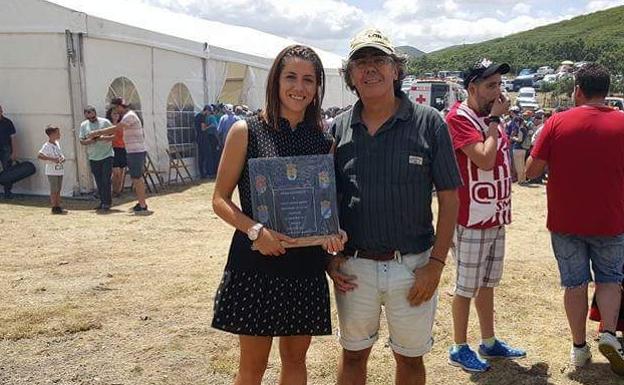 Vicky Losada pregona en La Cabrera