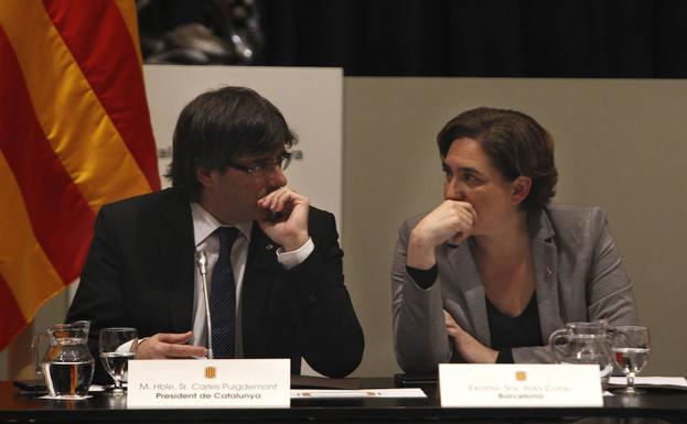 Colau afirma que el Ayuntamiento de Barcelona dará «todas las facilidades» para el 1-O