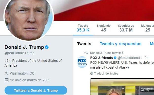 Presentan una demanda contra Trump por bloquear a sus críticos en Twitter