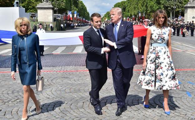 Macron afirma que Trump podría revertir su decisión de abandonar la alianza climática
