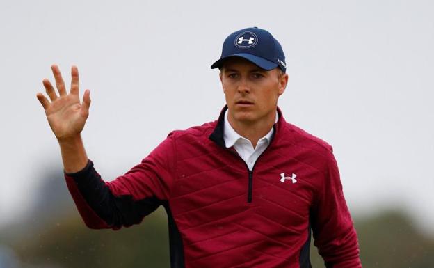 Jordan Spieth, líder en solitario en el Open Británico