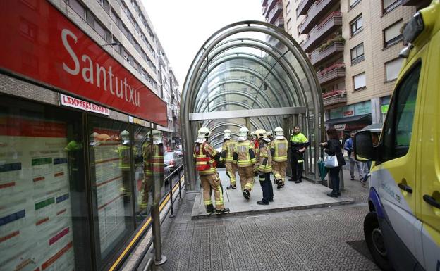 Fallece un varón al ser arrollado en el metro de Bilbao