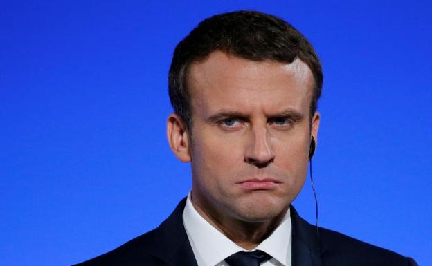 La popularidad de Macron cae diez puntos en el último mes