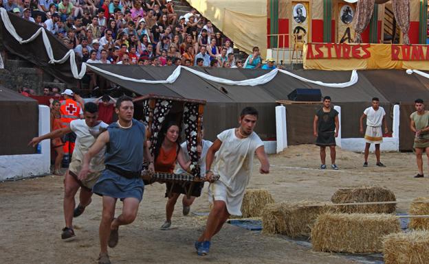 La bimilenaria Astorga celebra sus fiestas de astures y romanos el último fin de semana de julio
