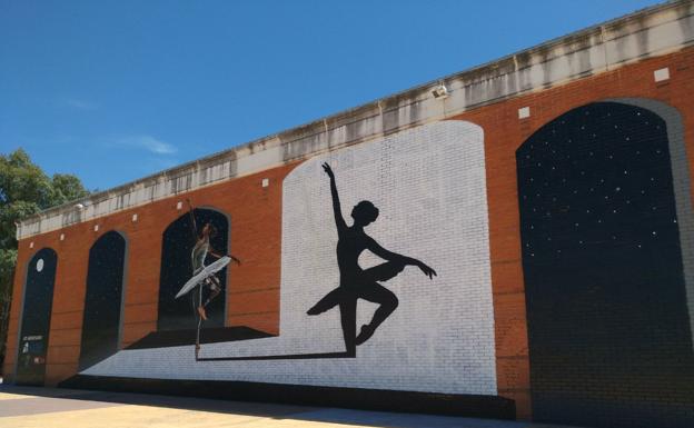 Un graffiti por la integración