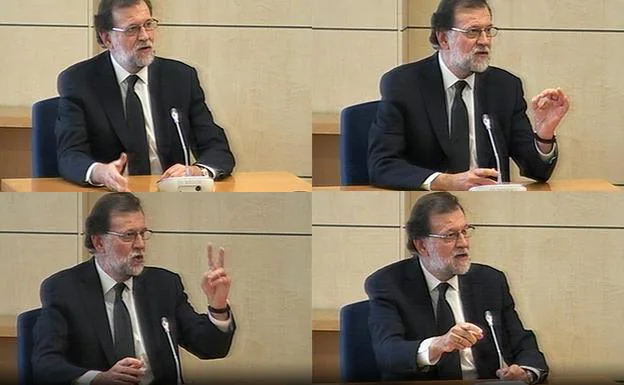 Rajoy, ante la Audiencia Nacional: «Los SMS a Bárcenas no tienen ningún significado»