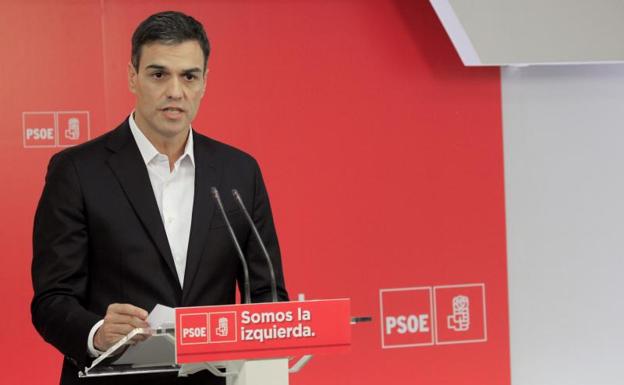 Pedro Sánchez: «Presidente, dimita»