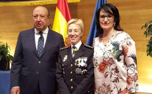 María Marcos jura su nuevo cargo en Madrid como Comisario Principal