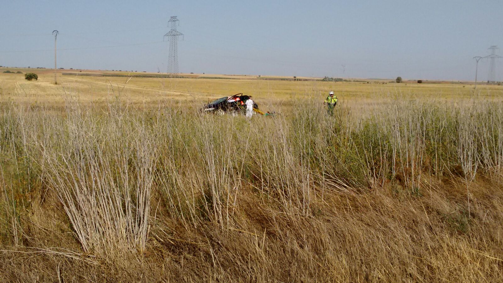 Accidente en Izagre