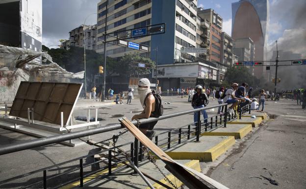 Graves disturbios en Caracas durante la jornada de votación de la Asamblea Nacional Constituyente