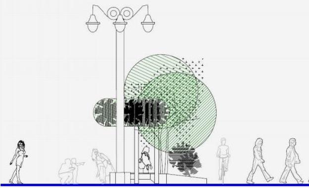 El nuevo Ordoño tendrá un asfalto que evitará vibraciones y ocho jardines verticales