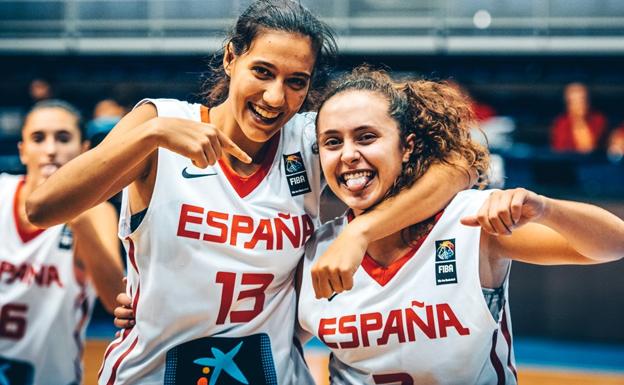 Un espectacular triple de Paloma González da la victoria a España y le permite seguir peleando por el quinto puesto del Mundial