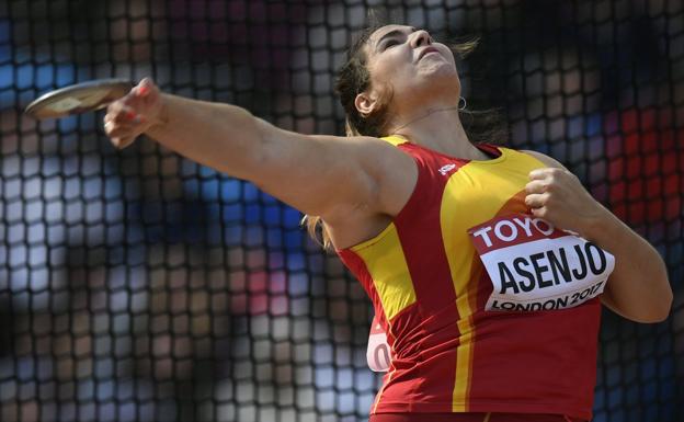 Sabina Asenjo, satisfecha con su participación en Londres
