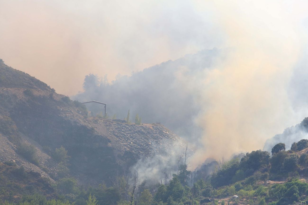 Las imágenes del fuego