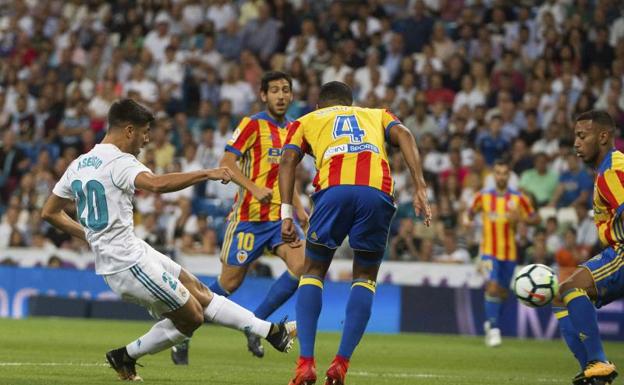 Asensio no fue suficiente ante un gran Valencia