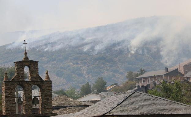 Castrocontrigo no tendrá agua potable a causa del incendio de Encinedo