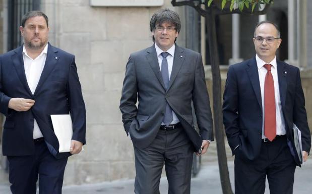 Puigdemont denuncia una «operación de provocación» para «crispar» antes del 1-O