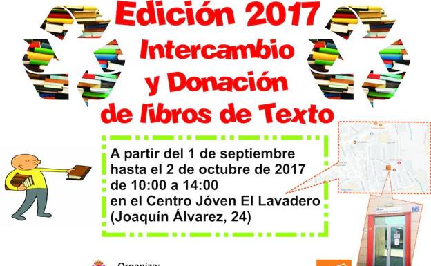 San Andrés de Rabanedo abre la campaña de intercambio y donación de libros de texto