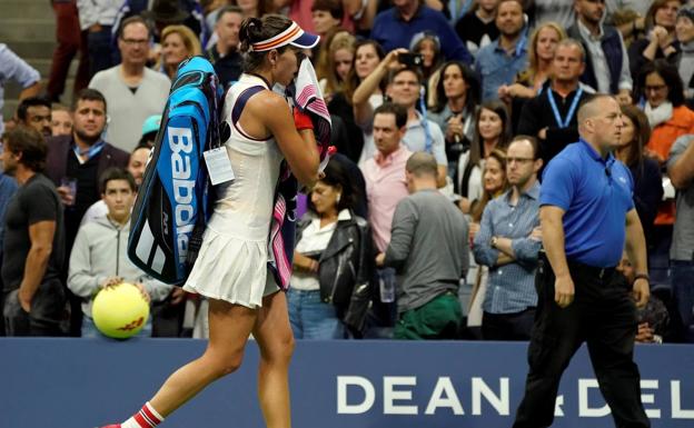 Muguruza: «Ha sido un buen torneo para mí, igual que todo el verano»