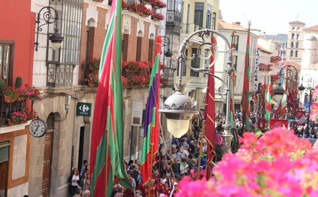 El tradicional desfile de pendones de San Froilán se celebrará el domingo 1 de octubre en León