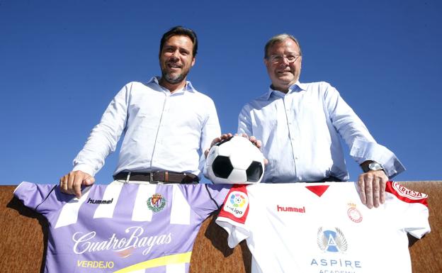 Los alcaldes viven el derbi