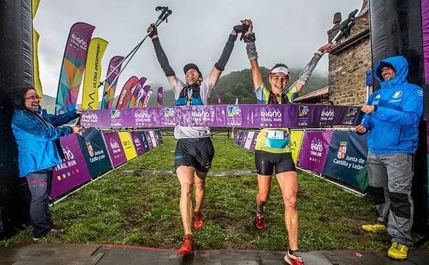 La lluvia, protagonista de la segunda etapa de la Riaño Trail Run