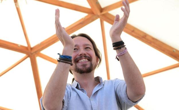 Pablo Iglesias: «¡Visca Catalunya, lliure!»