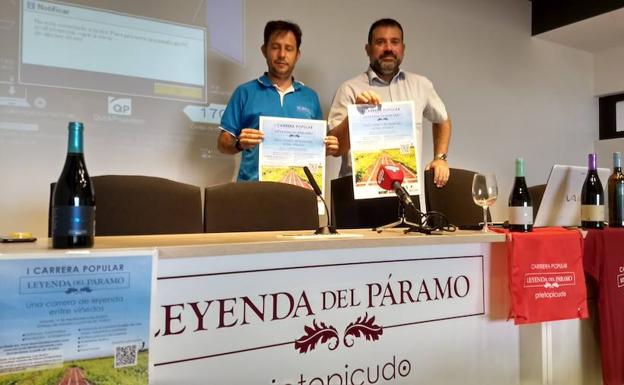 Una carrera entre viñedos