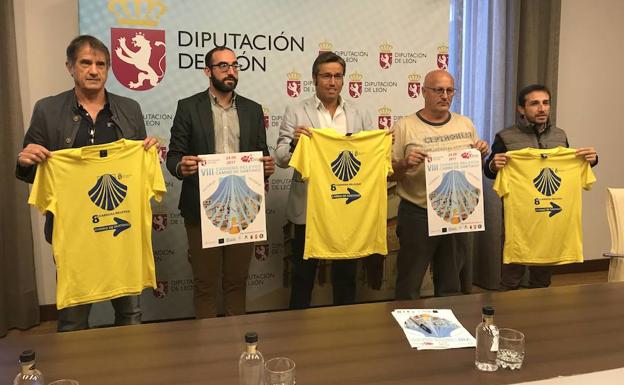 La Diputación presenta la VIII Carrera de Relevos Camino de Santiago