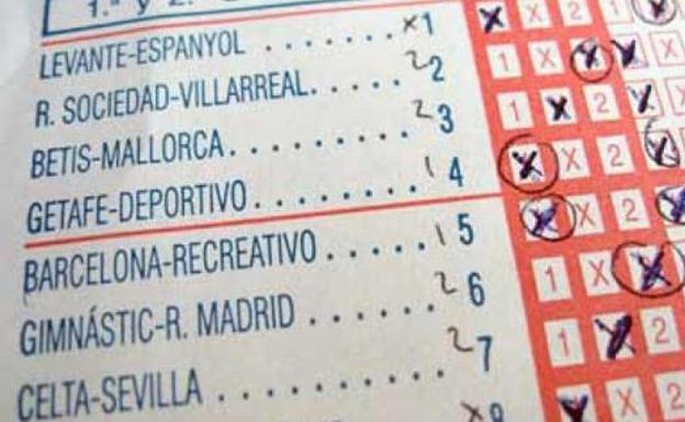 La quiniela deja más de 80.000 euros con cuatro 'pleno al quince' en la provincia