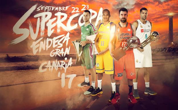 Cuatro 'ganadores', a por la Supercopa Endesa