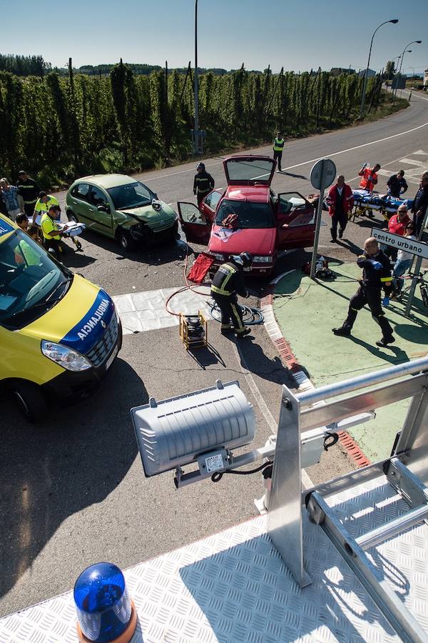 Accidente en Veguellina de Órbigo