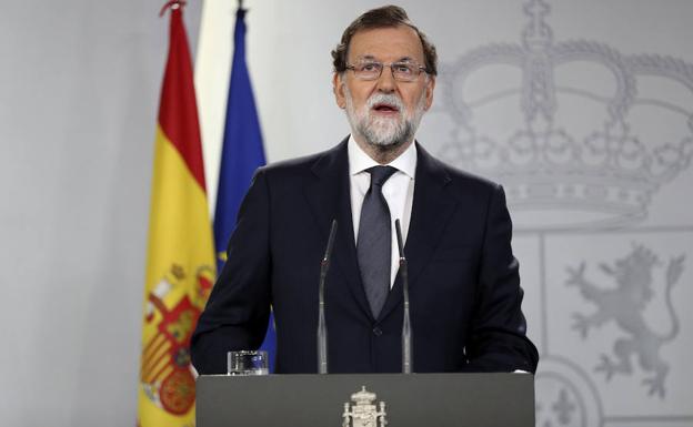 Rajoy cancela su viaje a Tallín por la situación en Cataluña