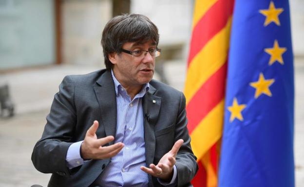 Puigdemont plantea el pulso del 1-O como un antes y un después