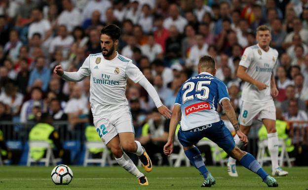 Isco, pletórico, ejerce de Cristiano Ronaldo