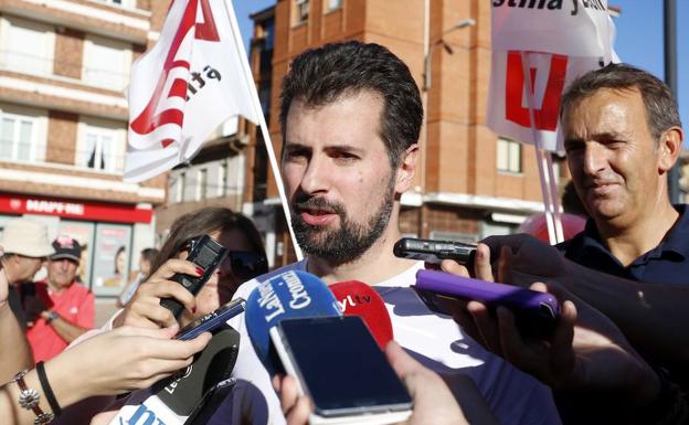 Tudanca confía en unas primarias «ejemplares» en el PSOE de León