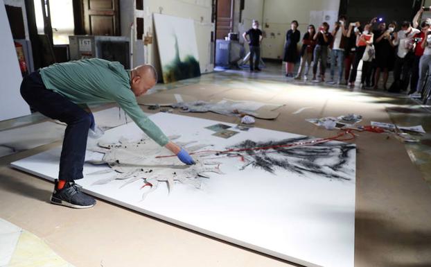 La 'mascletá' creadora de Cai Guo-Qiang en el Prado