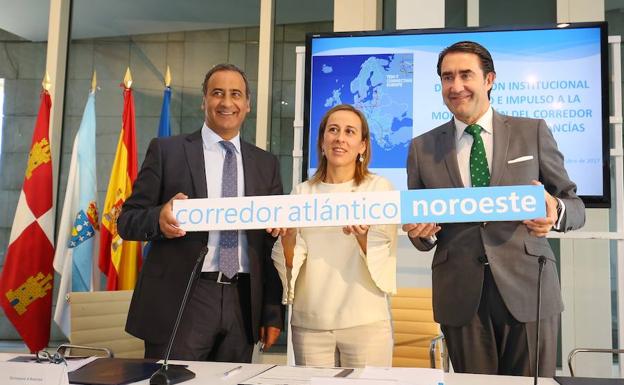 El noroeste hace «frente común» y pide a la Unión Europea que León sea nexo entre Galicia y Asturias en el corredor atlántico