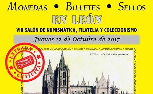 León acogerá el próximo jueves el VIII Salón de Numismática, Filatelia y Coleccionismo