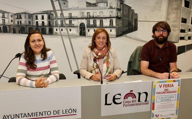 Más de treinta entidades participan el sábado en la V Feria del Voluntariado de León
