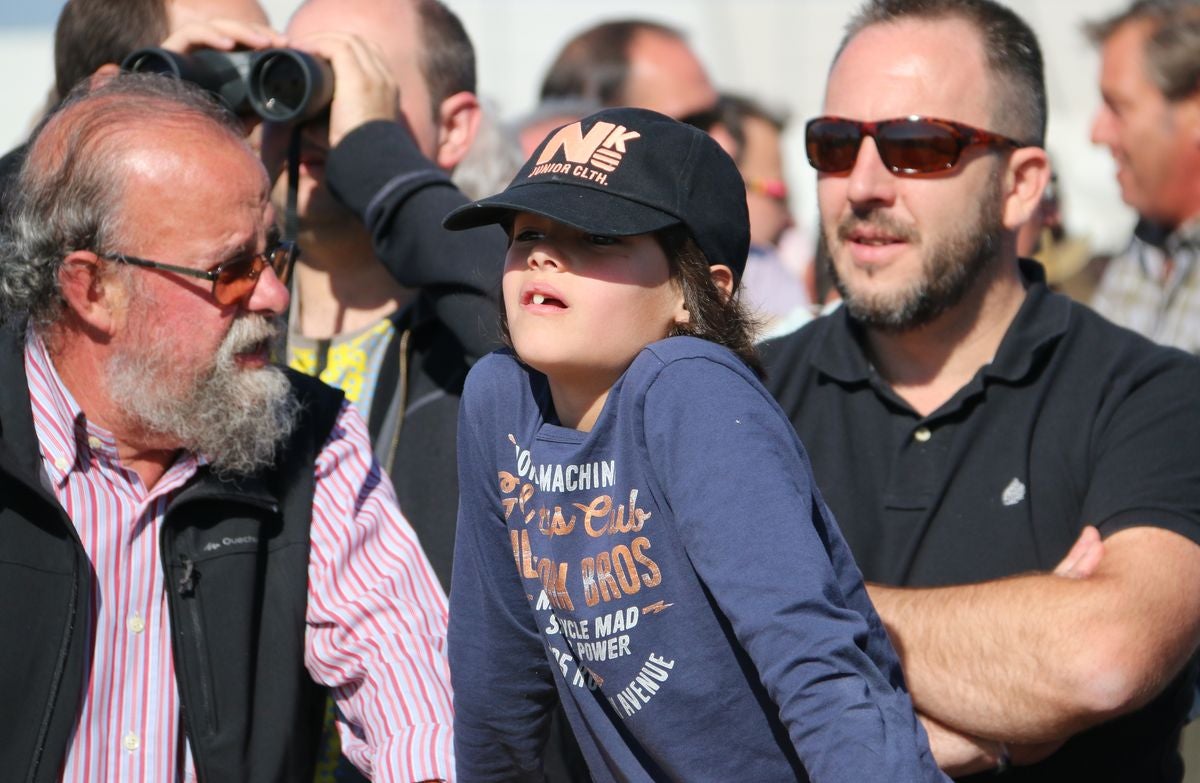 Las aves rapaces 'sobrevuelan' La Virgen